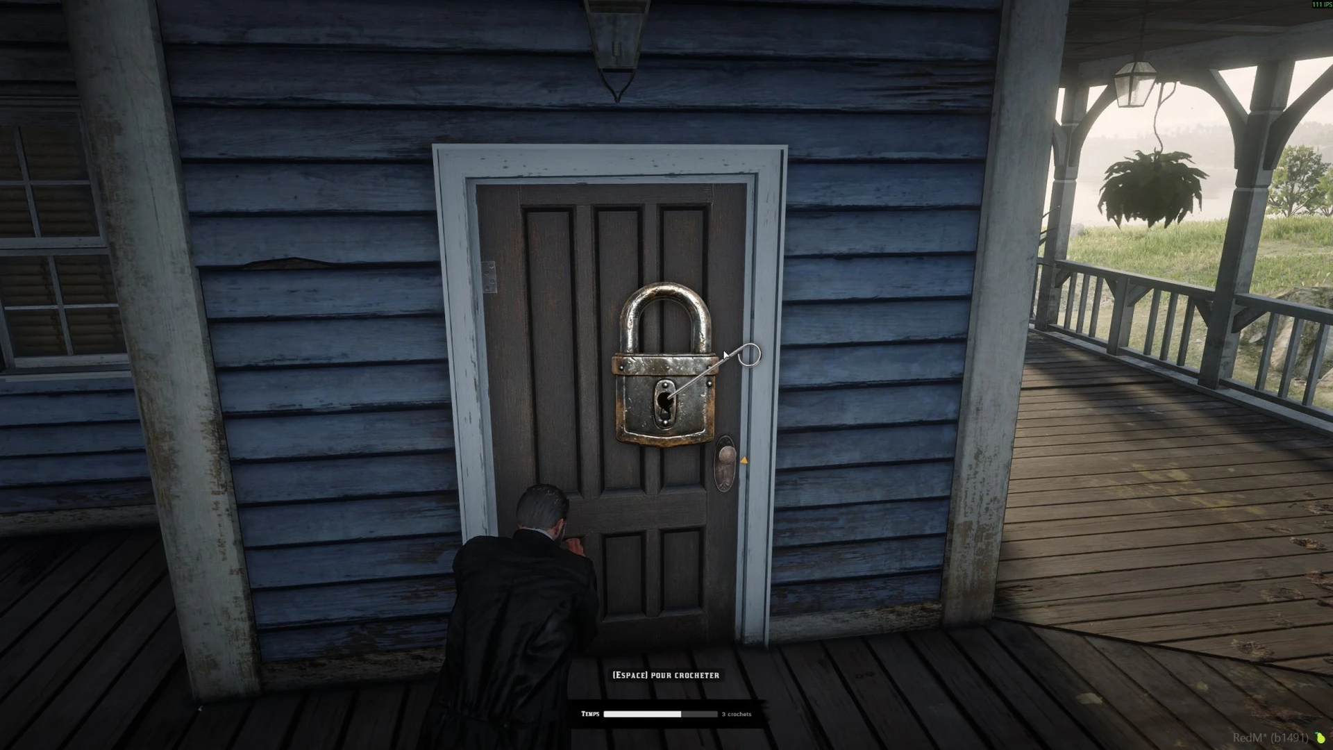 Murphy Lockpick padlock interface used at a Housing door